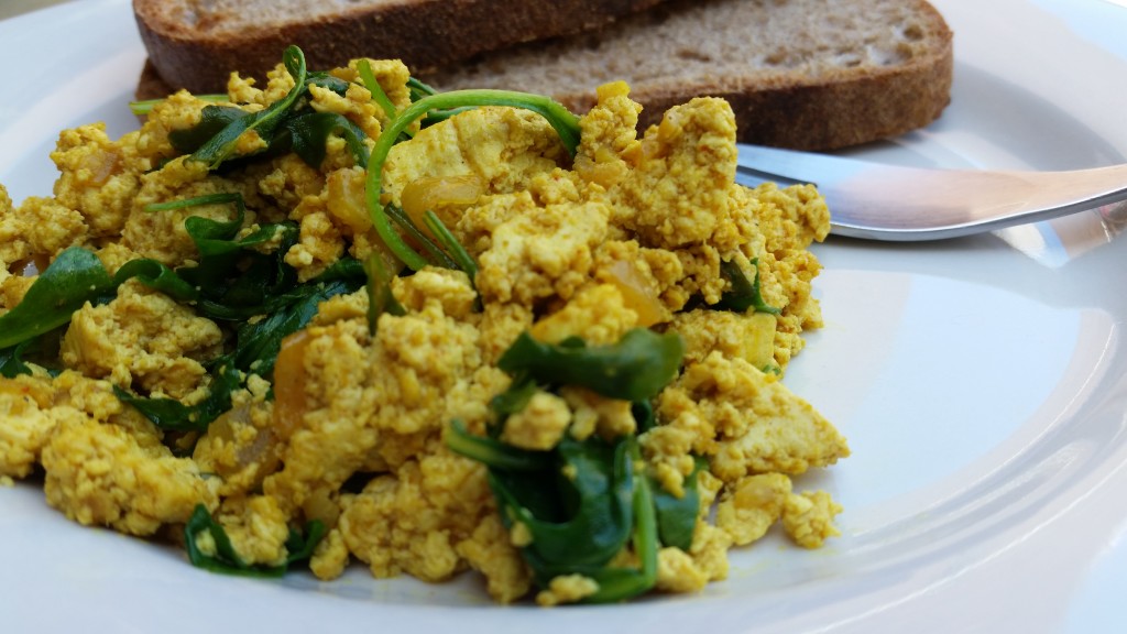 Spicy Tofu Scramble