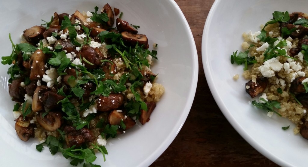 Warm Mushroom Salad