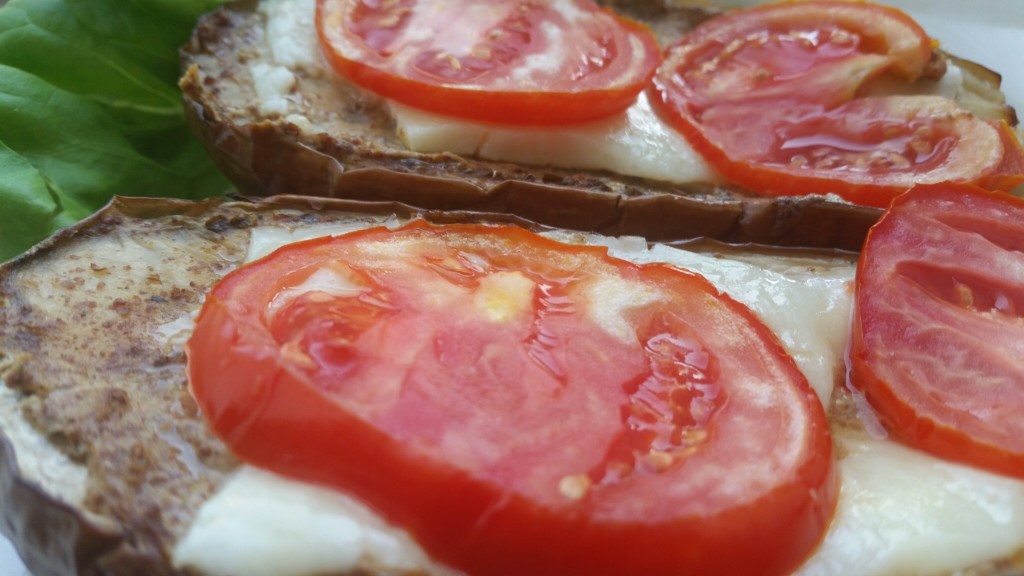 Open-Faced Eggplant Sandwiches