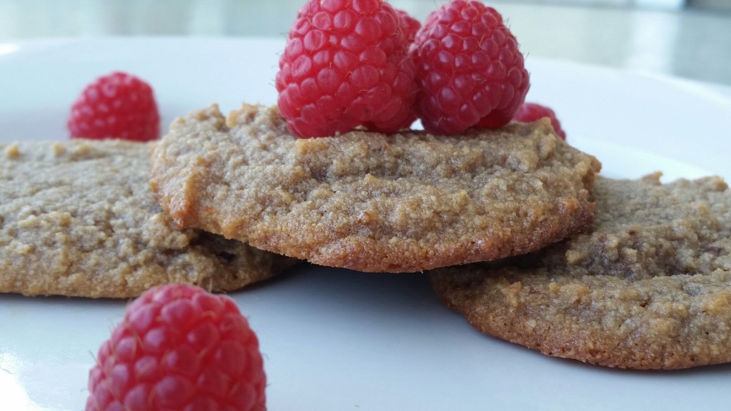 Raspberry-Rose Cookies