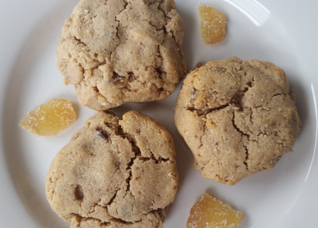 Date-Ginger Scones