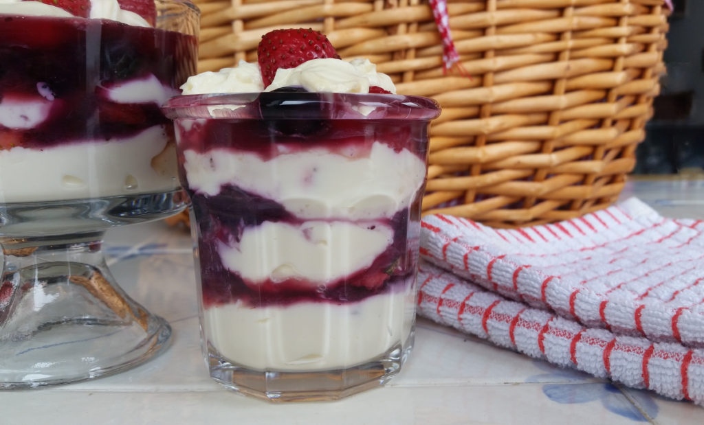 Mascarpone and Berry Parfait