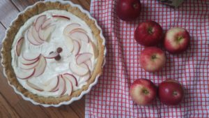 Apple-Ricotta Tart with Pumpkin Seed Crust