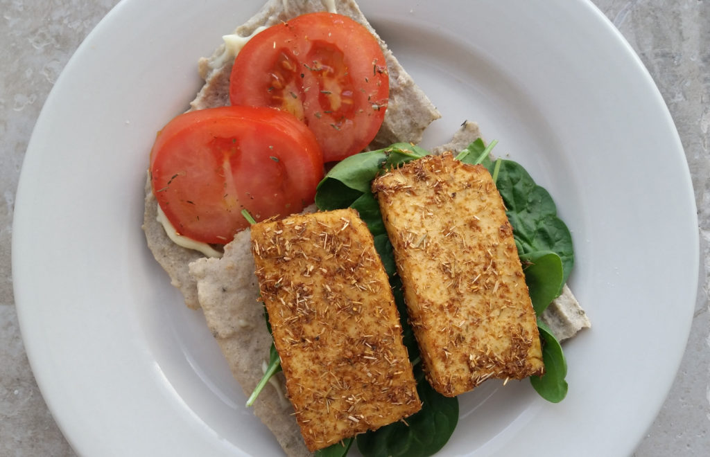 Lemongrass Baked Tofu