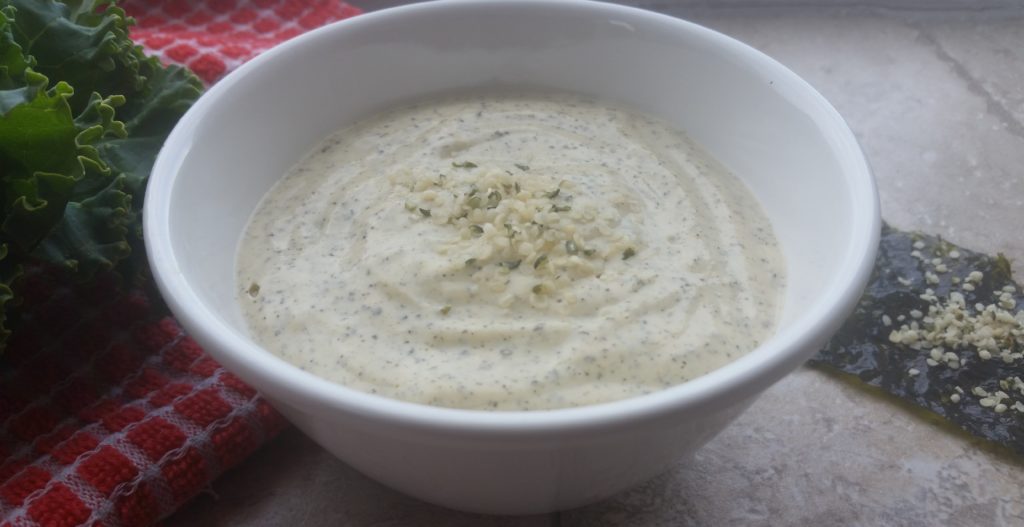 Creamy Nori-Hemp Dressing