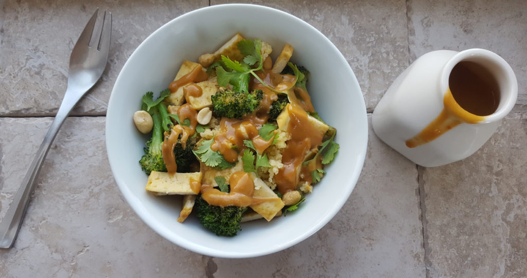 Tofu Satay Bowl