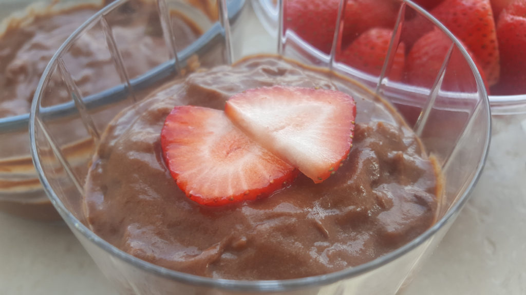 Chocolate-Teff Pudding