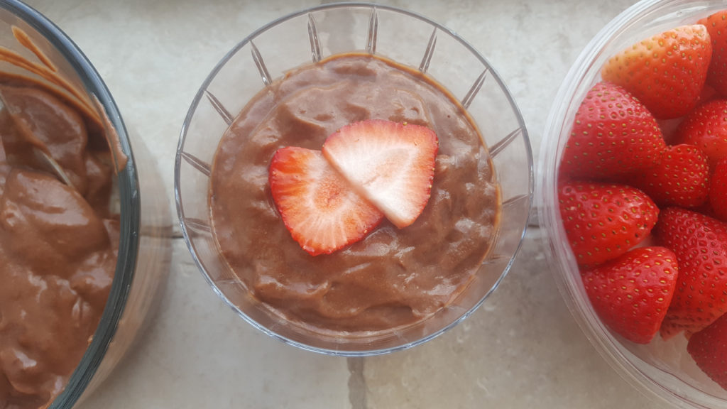 Chocolate-Teff Pudding