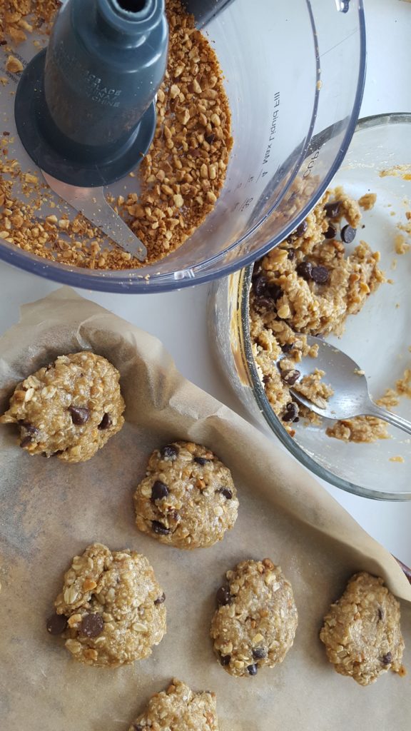 Vegan Salty Oat Cookies