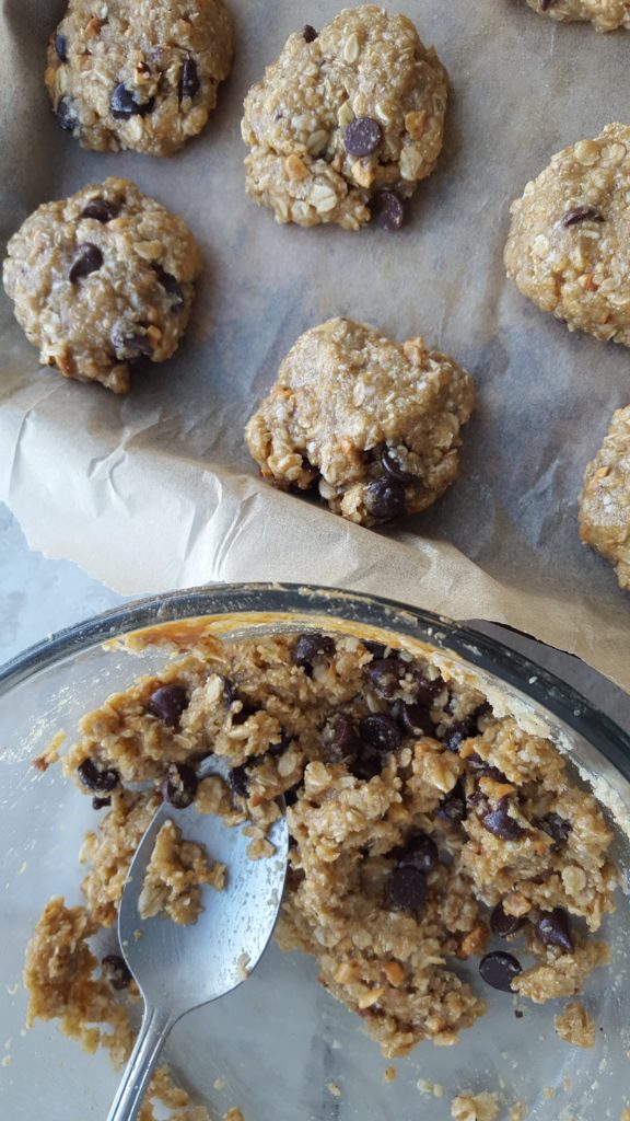 Vegan Salty Oat Cookies