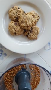 Vegan Salty Oat Cookies