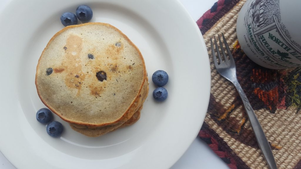 Light and Fluffy Berry Pancakes