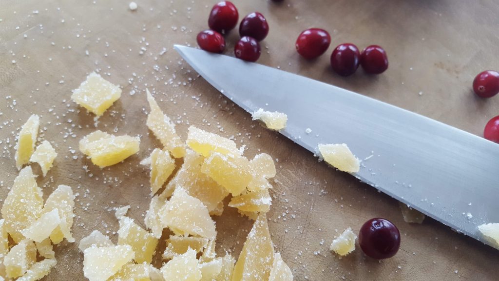 Cranberries and Ginger