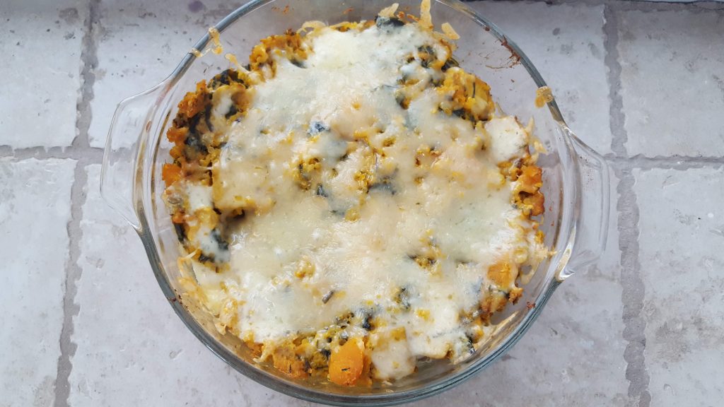 Cheesy Kabocha Bake