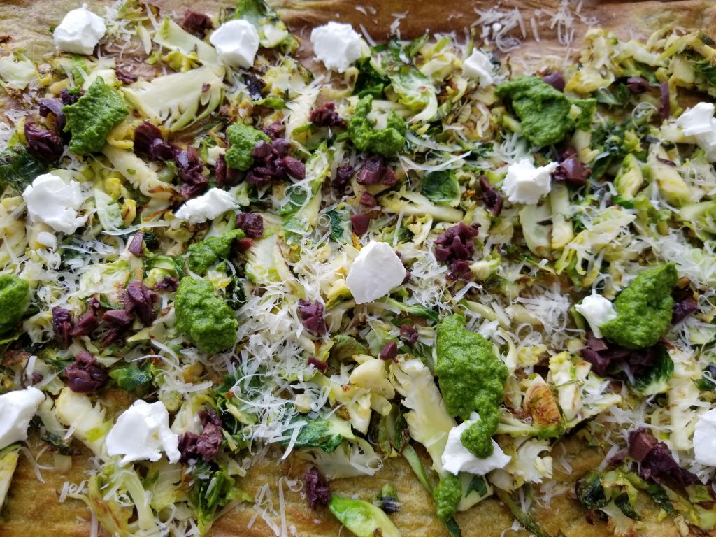 Brussels Sprouts Pizza