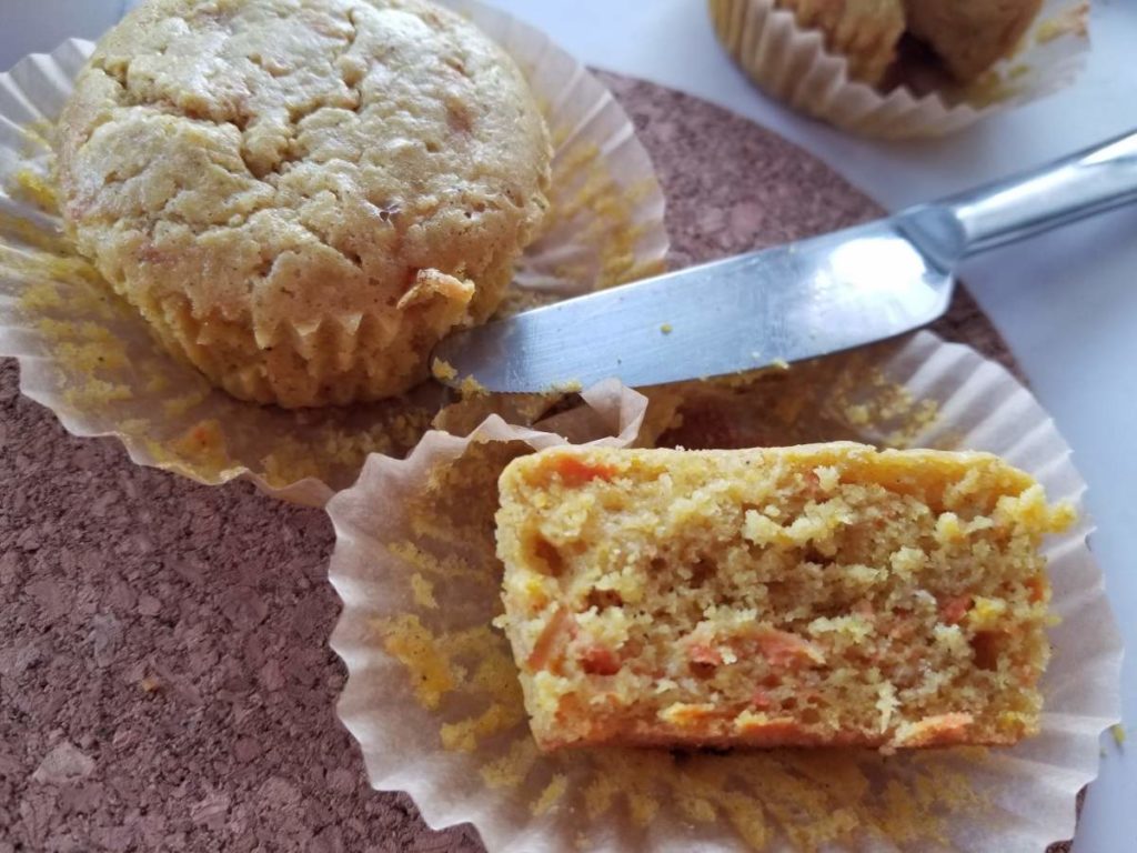 Carrot-Turmeric Muffins