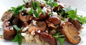 Warm Mushroom Salad