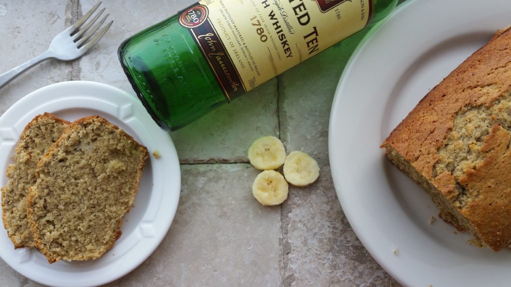 Irish Whiskey Banana Bread