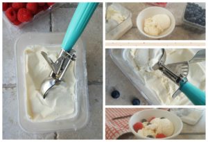 Bourbon-Sour Cream Ice Cream