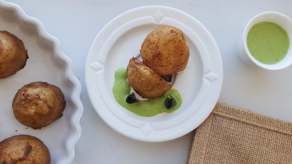 Pots of Gold Baked Potatoes