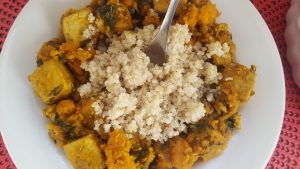 Kabocha and Tofu Stew