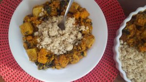 Kabocha and Tofu Stew