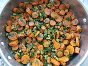 Carrot and fennel salad